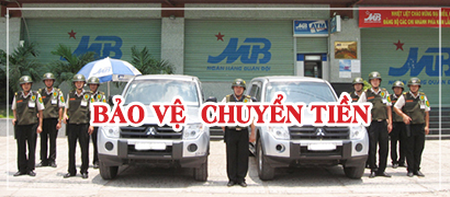 Bảo vệ chuyển tiền